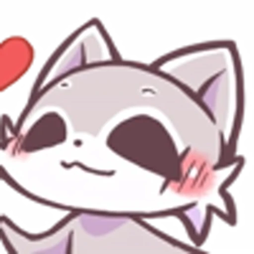 🥰 Эмодзи «Raccoon And Rabbit Emoji» для Telegram