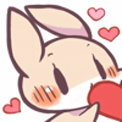 Стикерпак Raccoon And Rabbit Emoji для Telegram