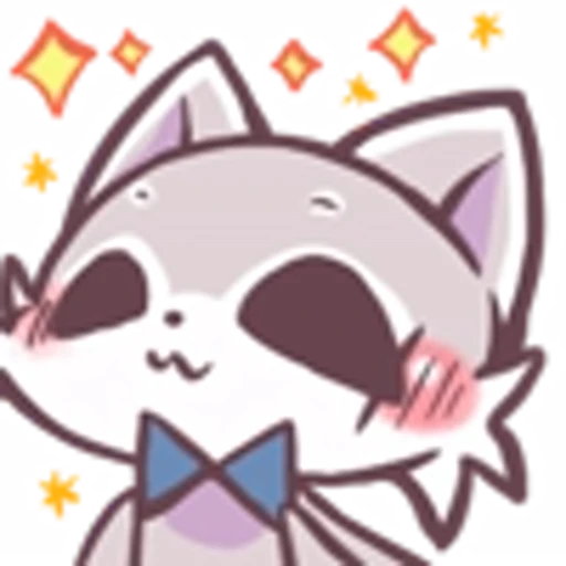 🥰 Эмодзи «Raccoon And Rabbit Emoji» для Telegram