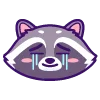🥲 Эмодзи «енот» для Telegram