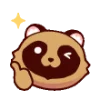 👍 Эмодзи «raccoons» для Telegram