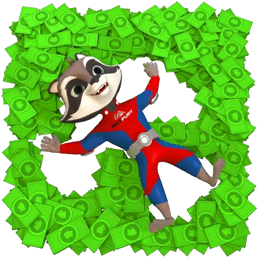 💸 Стикер «Bet Fury» для Telegram