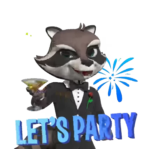 🥳 Стикер «Bet Fury» для Telegram
