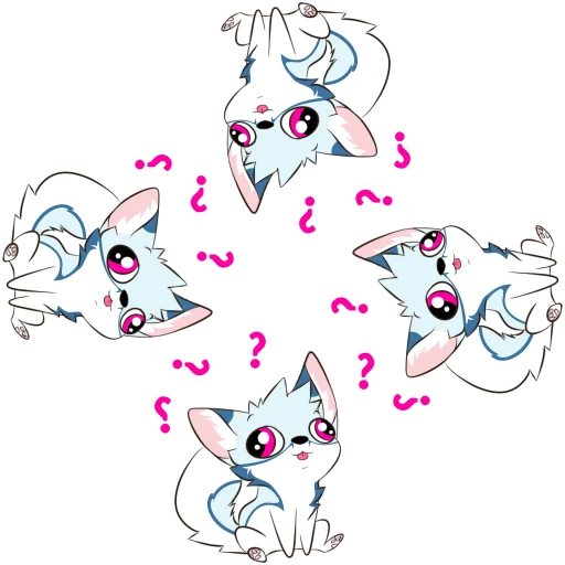 ❓ Стикер «Racefox Blue» для Telegram