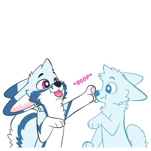 👉 Стикер «Racefox Blue» для Telegram