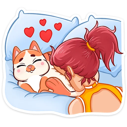 😻 Стикер «Рэйчел» для Telegram