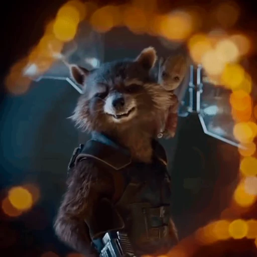 🔫 Стикер «Rocket Raccoon» для Telegram