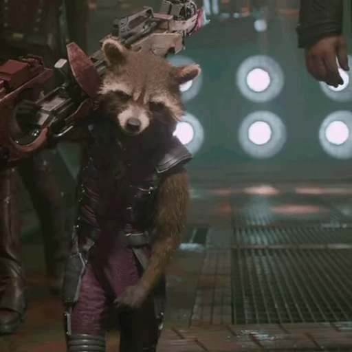 😎 Стикер «Rocket Raccoon» для Telegram