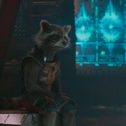 🦝 Стикер «Rocket Raccoon» для Telegram