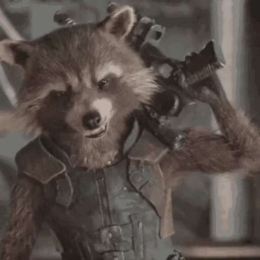 🦝 Стикер «Rocket Raccoon» для Telegram