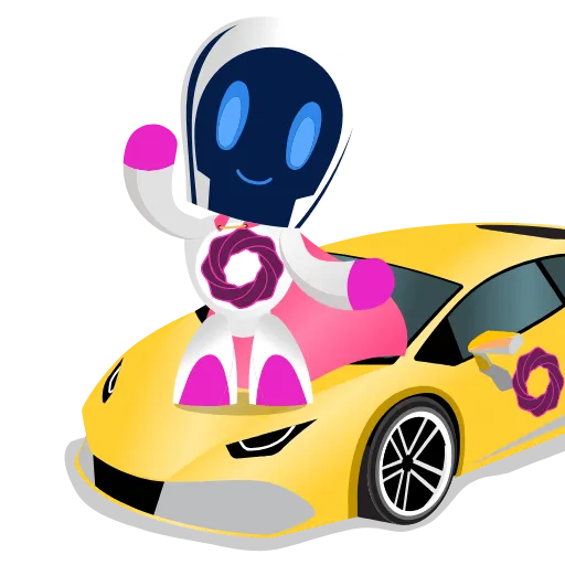 🏎 Стикер «Radar robot stickers» для Telegram