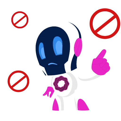🤫 Стикер «Radar robot stickers» для Telegram