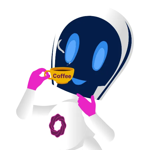☕️ Стикер «Radar robot stickers» для Telegram