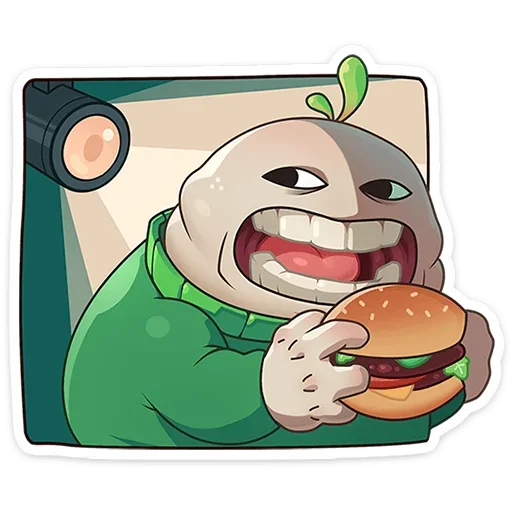 🍔 Стикер «Редя» для Telegram