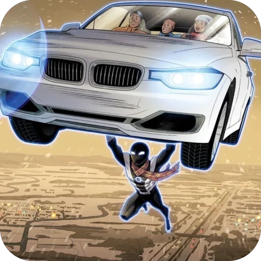 🚗 Стикер «Radiant Black» для Telegram
