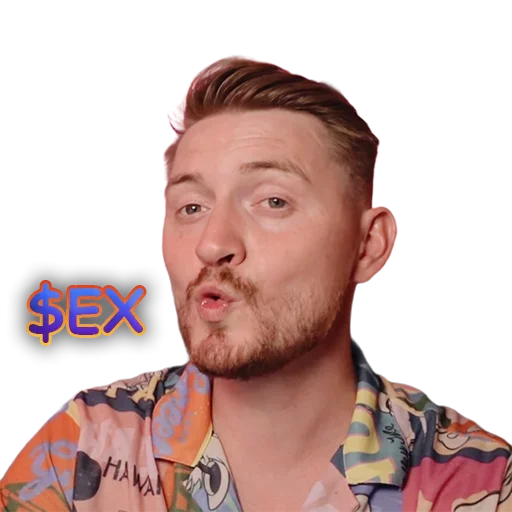 😋 Стикер «Жми - > Радик ?» для Telegram