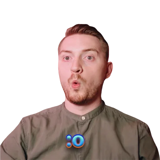 😮 Стикер «Жми - > Радик ?» для Telegram