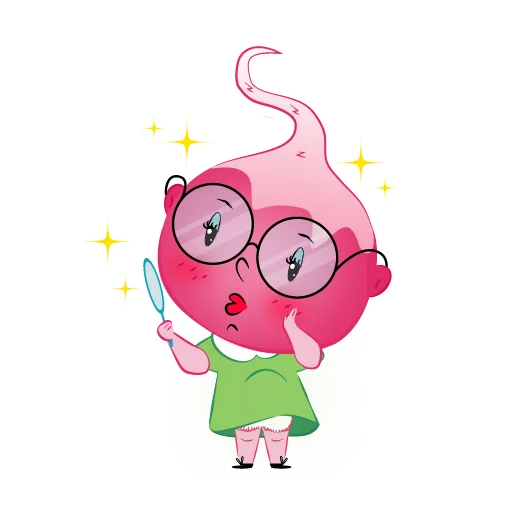 👑 Стикер «Radish Mila» для Telegram