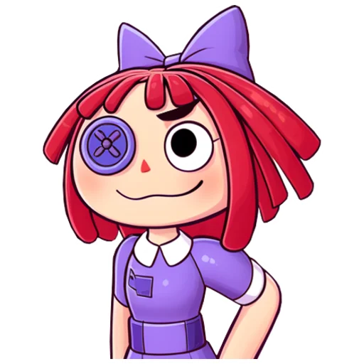 😀 Стикер «Ragatha Amazing Digital Circus» для Telegram