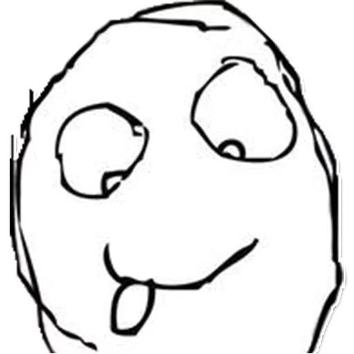 😋 Стикер «Rage Comics» для Telegram