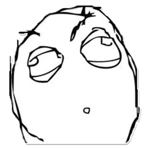 😯 Стикер «Rage Comics» для Telegram