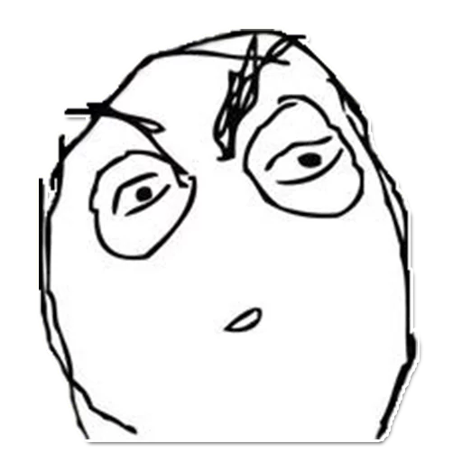 🤔 Стикер «Rage Comics» для Telegram