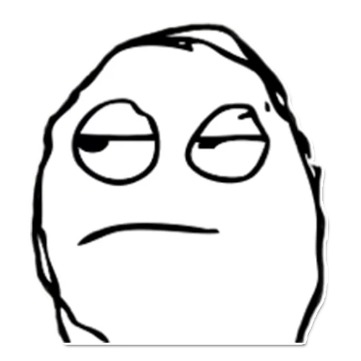 😒 Стикер «Rage Comics» для Telegram