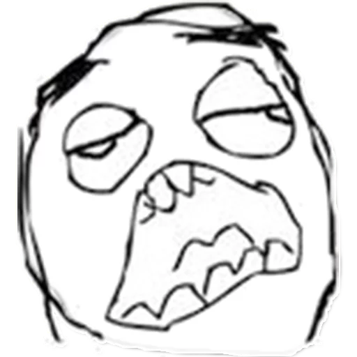 😲 Стикер «Rage Comics» для Telegram