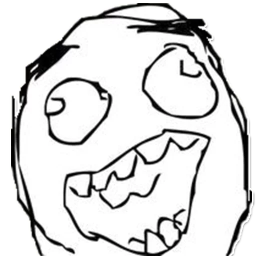 😀 Стикер «Rage Comics» для Telegram