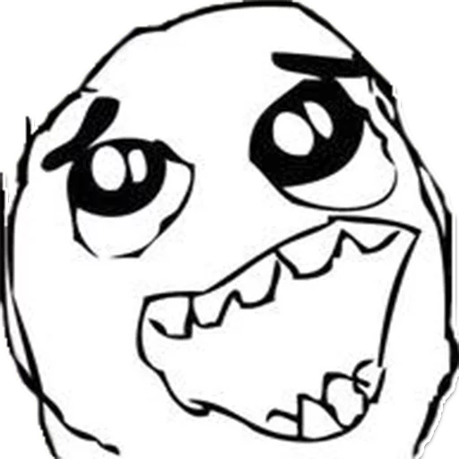 😃 Стикер «Rage Comics» для Telegram