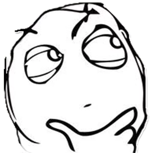 🤔 Стикер «Rage Comics» для Telegram
