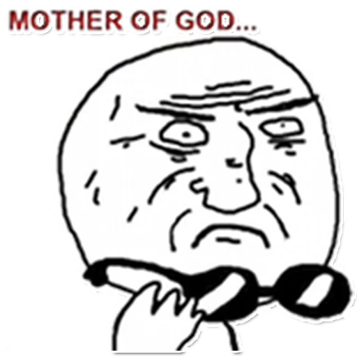 😳 Стикер «Rage Comics» для Telegram