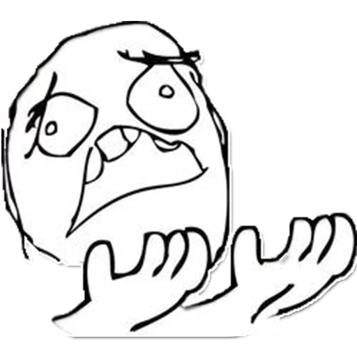 😫 Стикер «Rage Comics» для Telegram