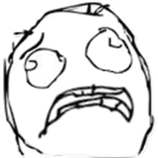 😟 Стикер «Rage Comics» для Telegram