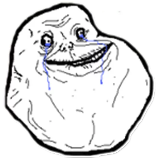 😭 Стикер «Rage Comics» для Telegram