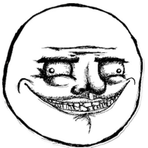 😏 Стикер «Rage Comics» для Telegram