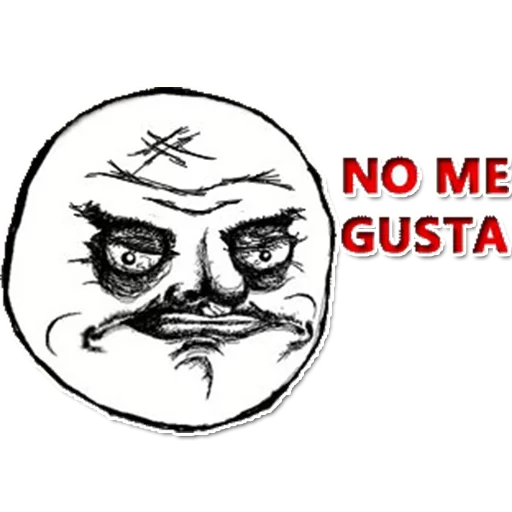 👎 Стикер «Rage Comics» для Telegram