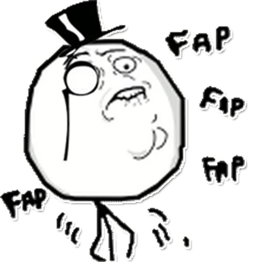 😈 Стикер «Rage Comics» для Telegram