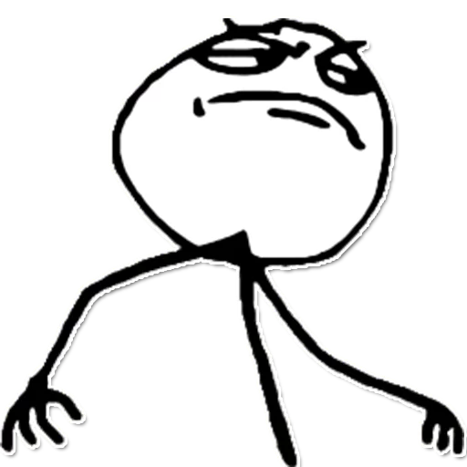 😎 Стикер «Rage Comics» для Telegram