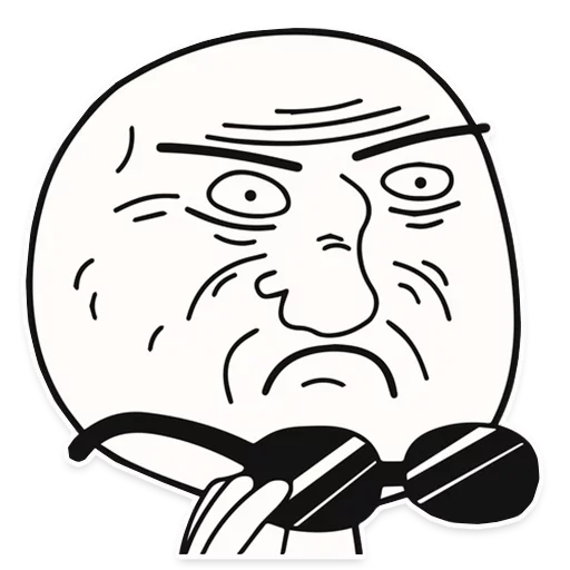 😜 Стикер «Rage Faces» для Telegram