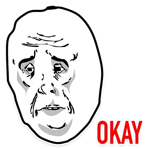 😁 Стикер «Rage Faces» для Telegram