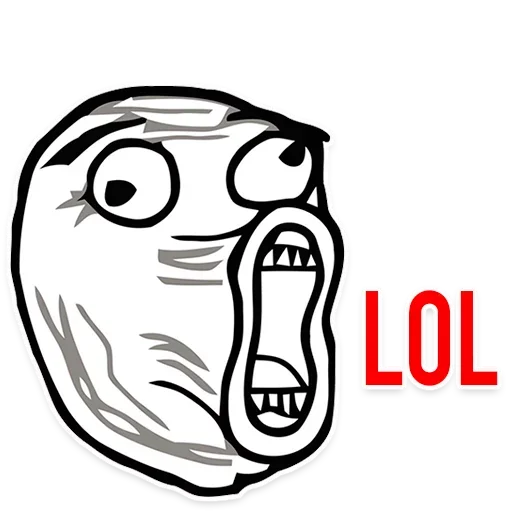 🙄 Стикер «Rage Faces» для Telegram