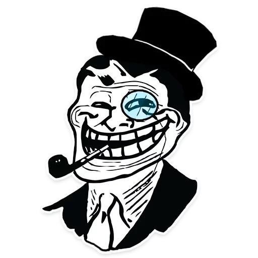 😜 Стикер «Rage Faces» для Telegram