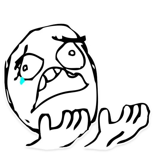 😁 Стикер «Rage Faces» для Telegram