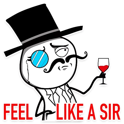 😜 Стикер «Rage Faces» для Telegram
