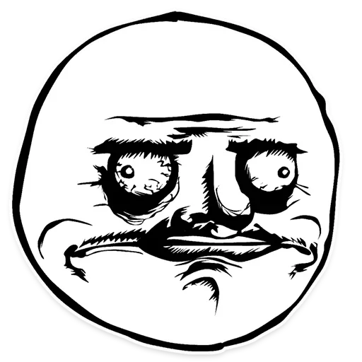 😜 Стикер «Rage Faces» для Telegram