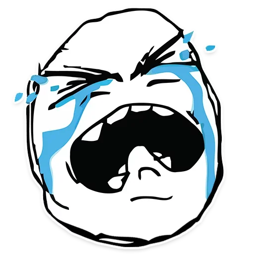 😳 Стикер «Rage Faces» для Telegram