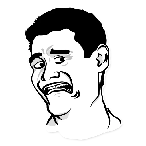 😧 Стикер «RAGEfaces» для Telegram