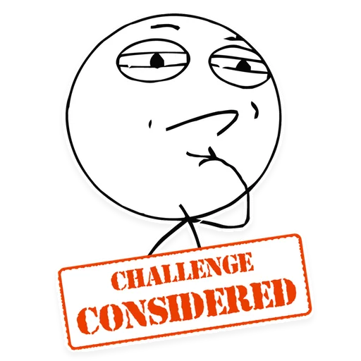 😏 Стикер «RAGEfaces» для Telegram