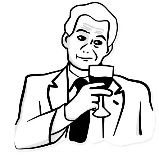 🍸 Стикер «RAGEfaces» для Telegram